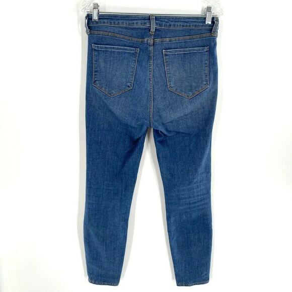 L'Agence Margot Skinny High Rise Jeans‎ Blue Light Vintage Wash 29 - Picture 4 of 10